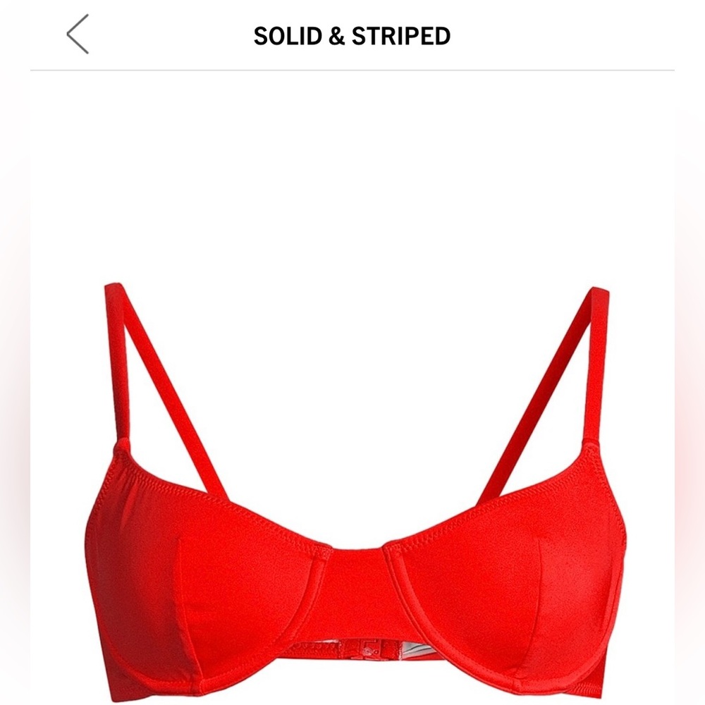 The EVA top in ruby color - Picture 4 of 7